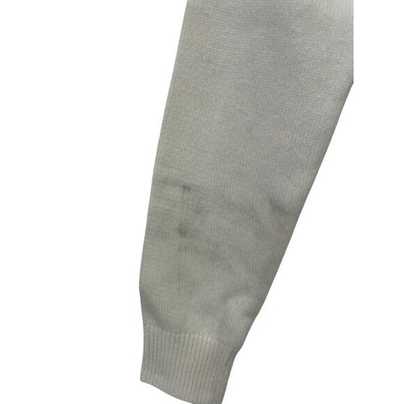 Massimo Dutti Women Cardigan Sweater S Cream Wool Gold Button 5702/620 NWD - Picture 3 of 16